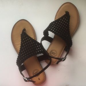Black summer Sandles